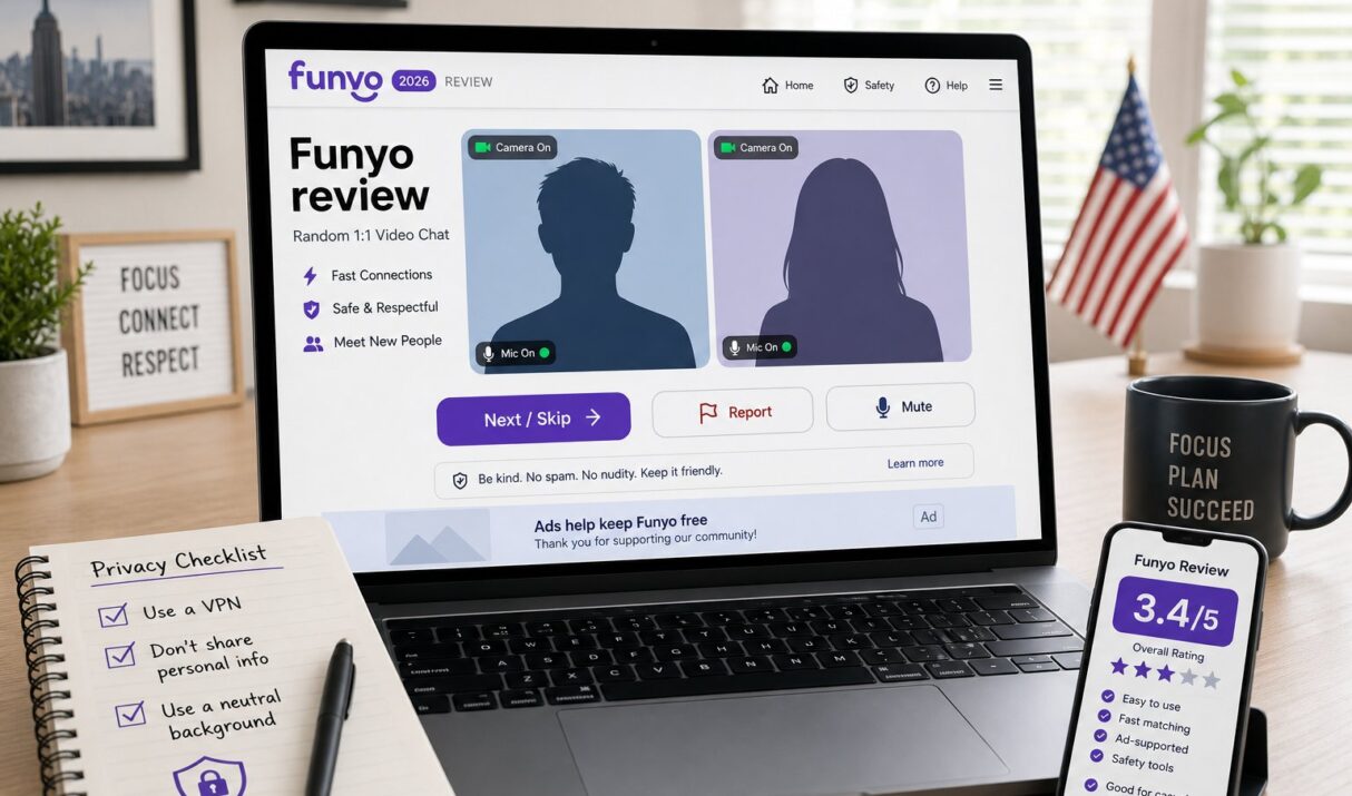 Funyo Review (2026): Is This Random Video Chat Site Worth Your Time?