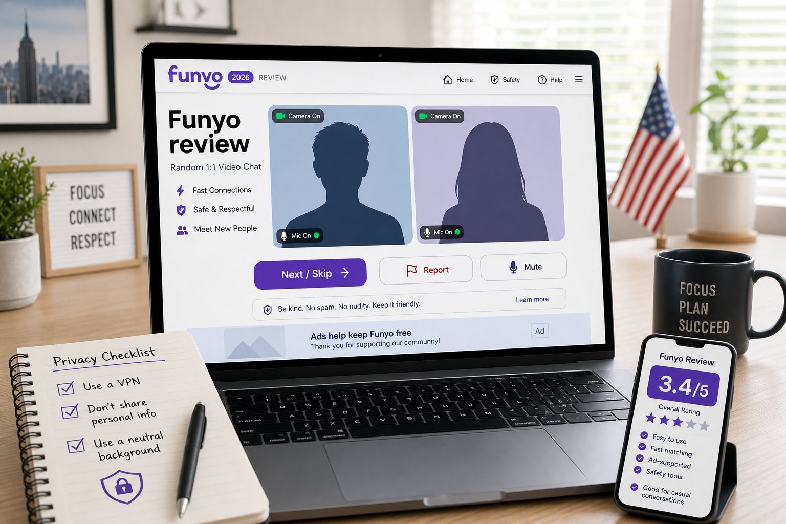 Funyo Review (2026): Is This Random Video Chat Site Worth Your Time?