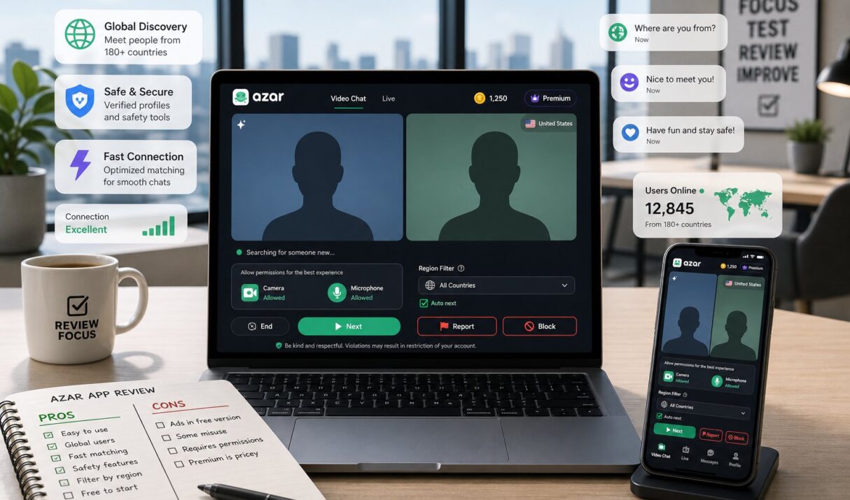 Azar App Review (2026): Random Video Chat For Language Practice And Cultural Exchange?