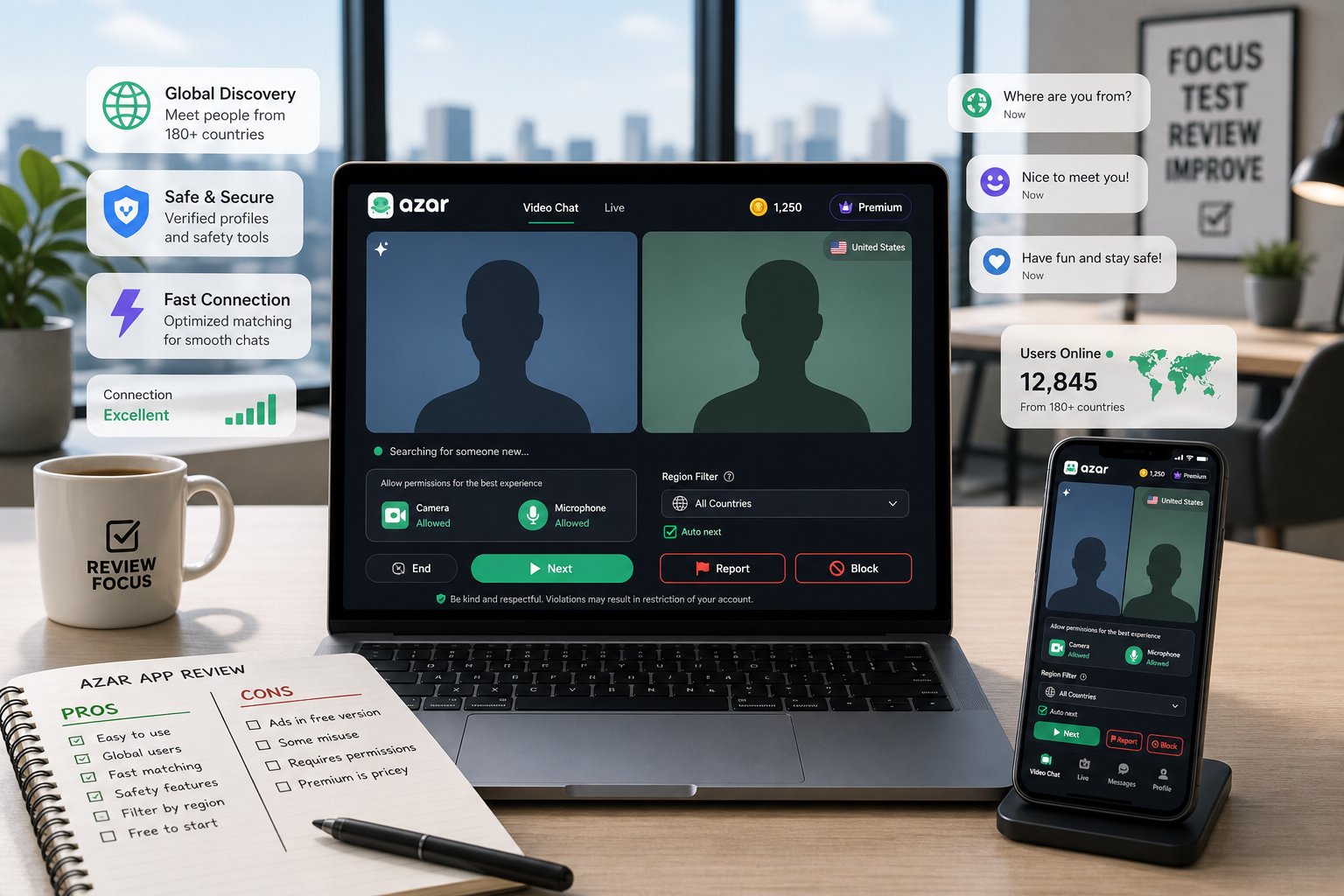 Azar App Review (2026): Random Video Chat For Language Practice And Cultural Exchange?