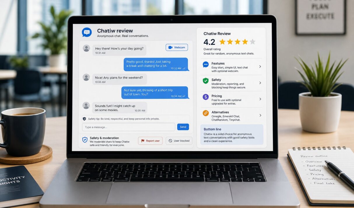 Chatiw Review (2026): Is It A Good Place For Spontaneous Chats And Language Practice?
