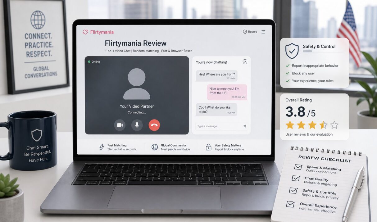 Flirtymania Review (2026): Fast Random Video Chats For Language Practice And Casual Connections?