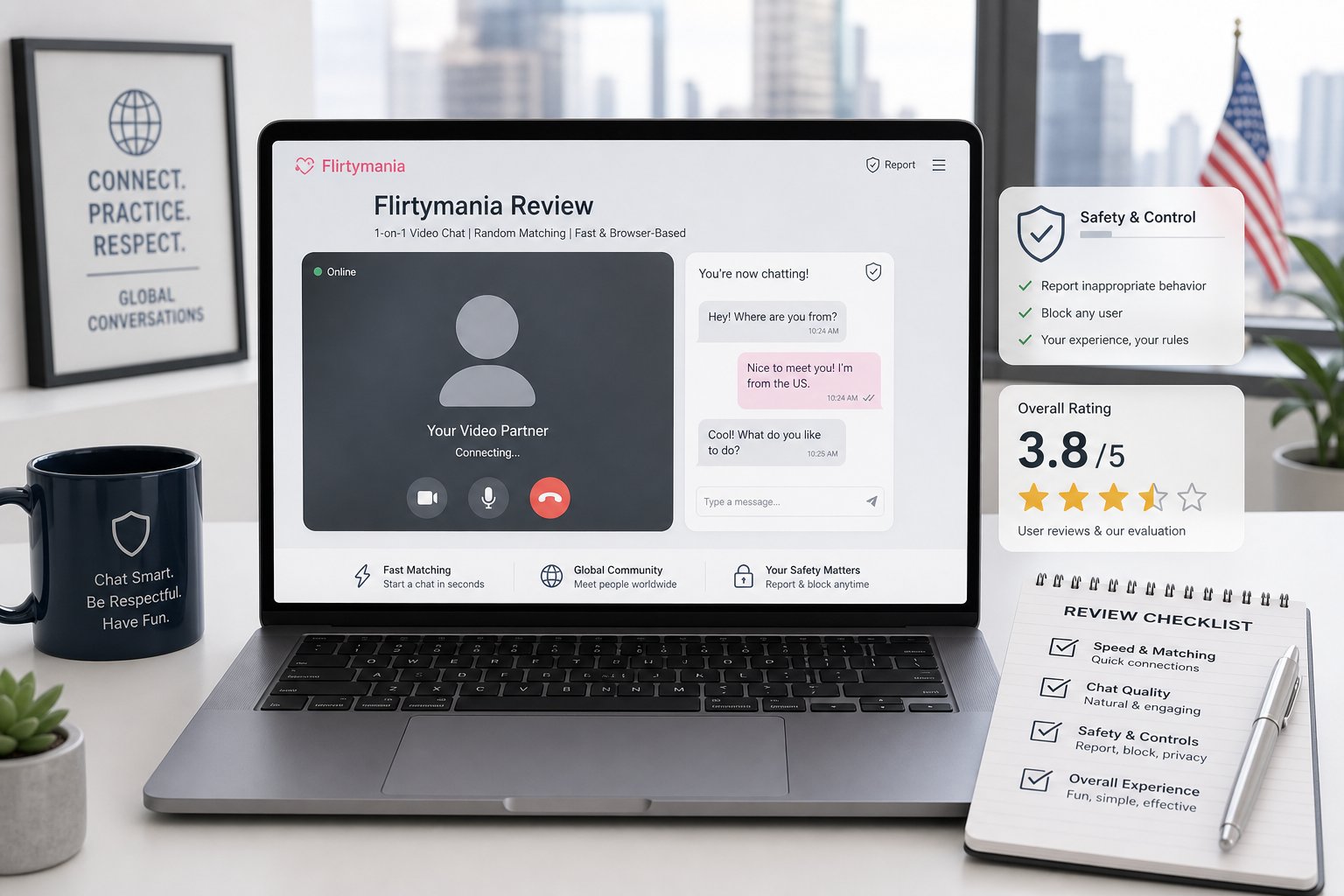 Flirtymania Review (2026): Fast Random Video Chats For Language Practice And Casual Connections?