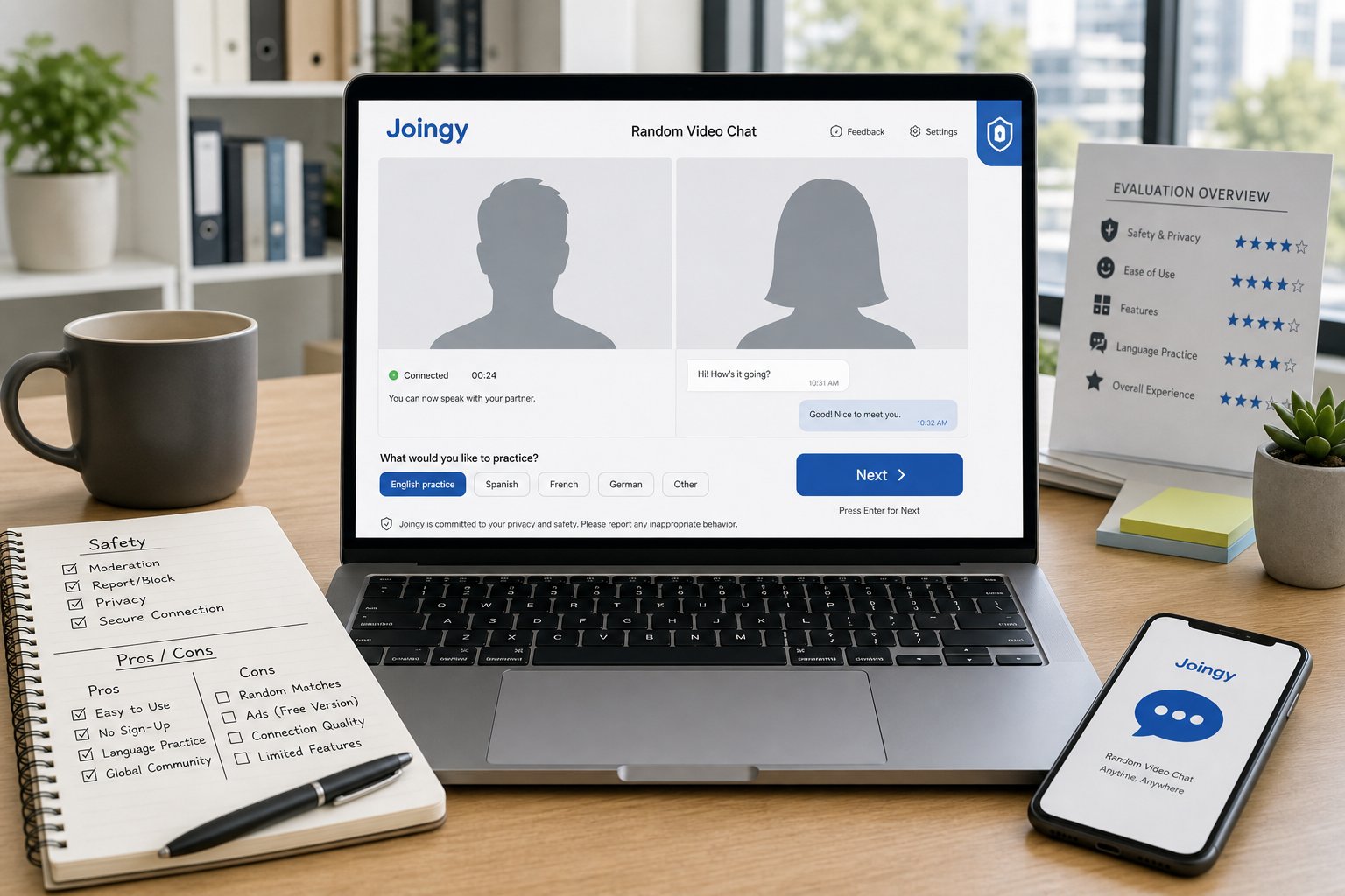 Joingy Review (2026): Is This Random Video Chat Site Worth Using For Language Practice And Casual Conversations?
