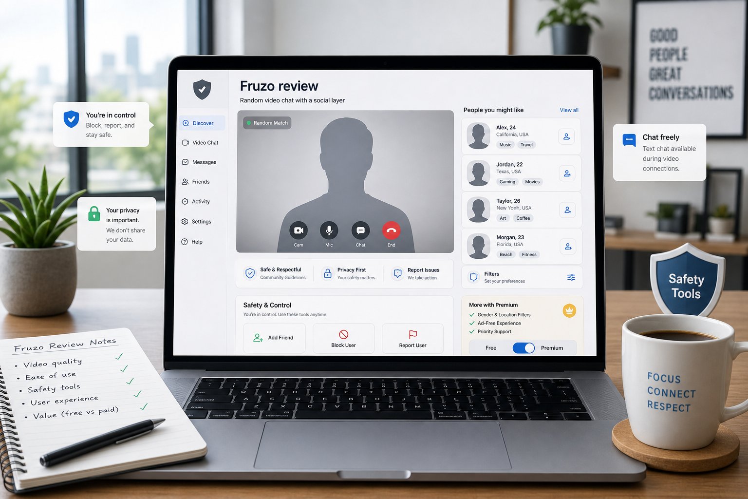Fruzo Review (2026): Is It Worth Using For Spontaneous Video Chats And Language Practice?