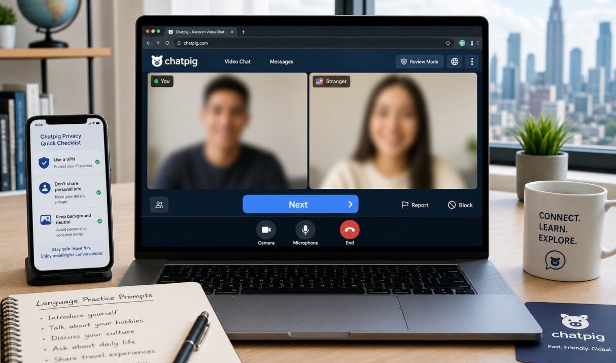 Chatpig Review (2026): Instant Random Video Chats on Vibecam.Site—Worth Your Time?