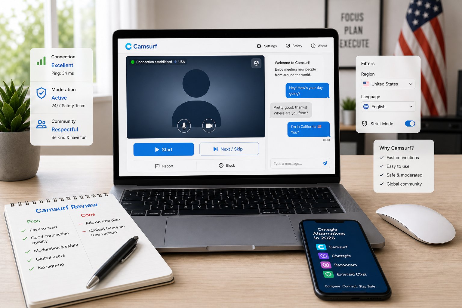 CamSurf Review (2026): Is It A Safe, Hassle-Free Way To Meet Strangers Online?