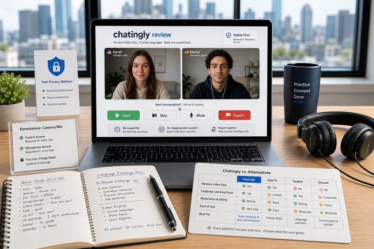 Chatingly Review (2026): Instant Random Video Chats for Language Practice and Cultural Exchange