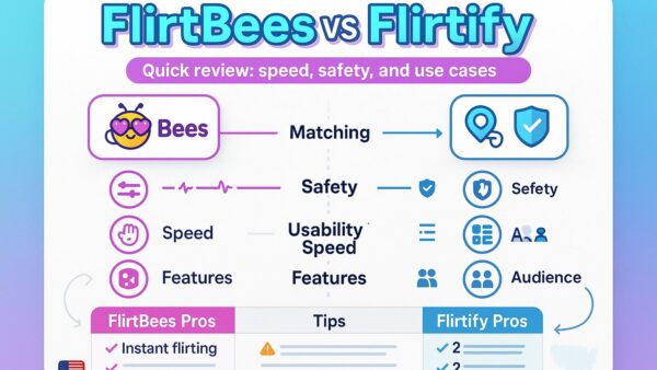 FlirtBees vs Flirtify Review — Which Random Video Chat App Is Better For Casual Connections?