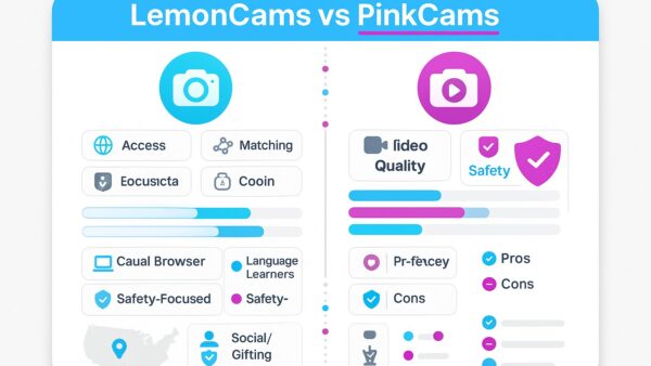 LemonCams vs PinkCams Review (2026) — Which Random Video Chat Is Best For VibeCam Users?