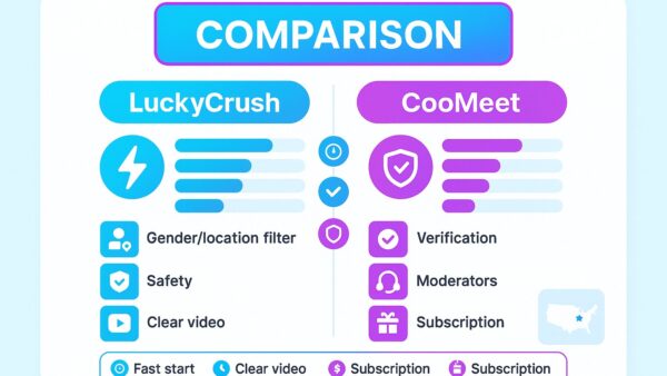 LuckyCrush vs CooMeet Review (2026) — Which Random Video Chat Is Better?